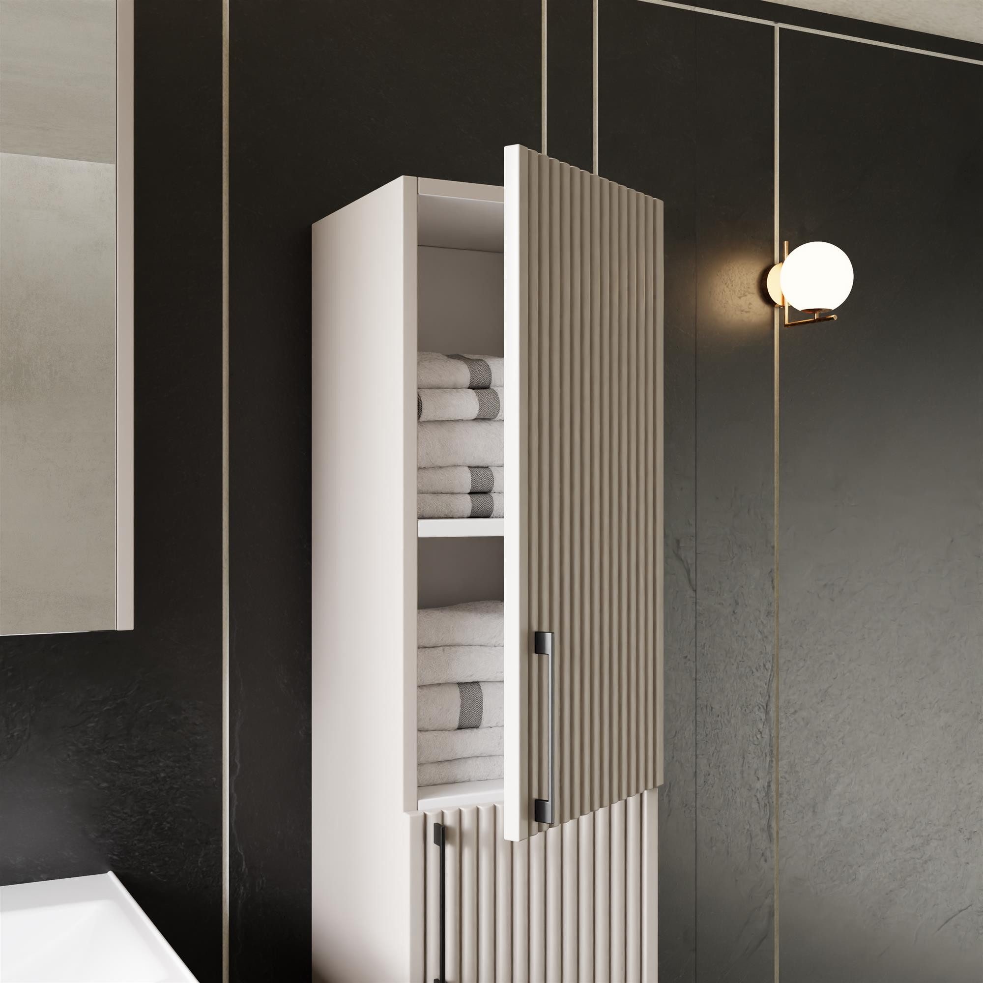 Karen Badmöbel-Set Hochschrank Liana, (Optionaler Hochschrank, 1-St., Hochs günstig online kaufen