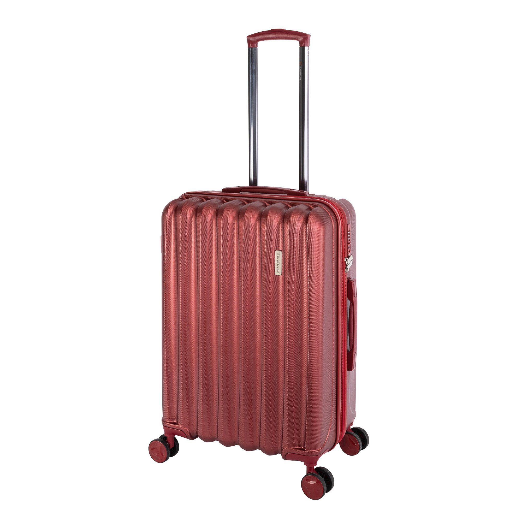 Travelhouse Hartschalen-Trolley Porto, 4 Rollen, Dehnfalte +15% Volumen, ro günstig online kaufen