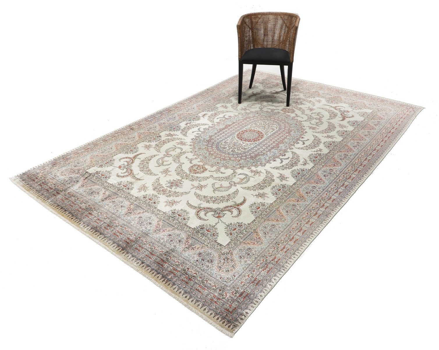 Carpet Avenue Teppich Hereke Seide 314x206, Rechteck, Höhe: 5 mm