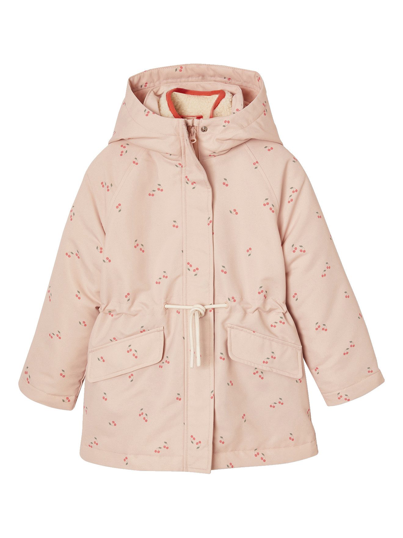 vertbaudet Parka Mädchen-Jacke mit Recycling-Polyester 3-in-1