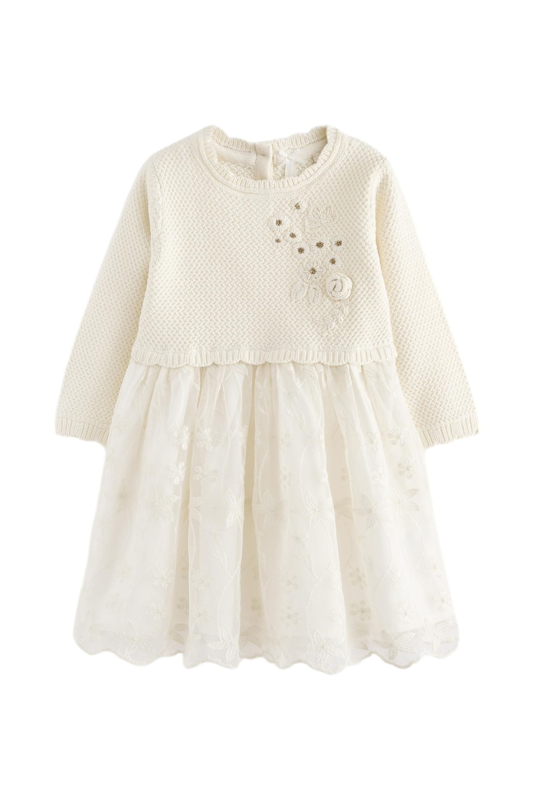 Next 2-in-1-Kleid 2-in-1-Strickkleid mit langen Ärmeln günstig online kaufen