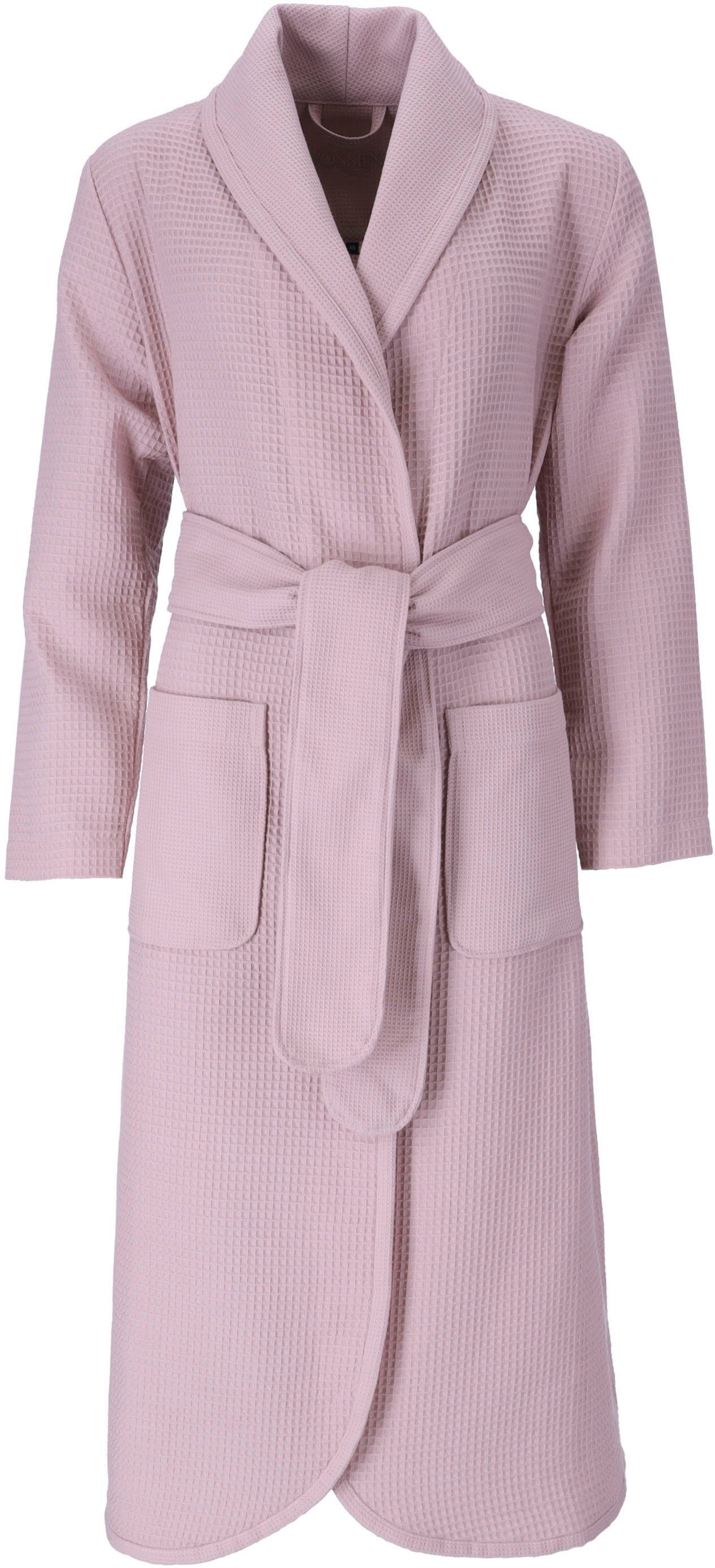 Vossen Damenbademantel Catania, ideal für Sauna & Spa, Hotelbademantel, Mor günstig online kaufen