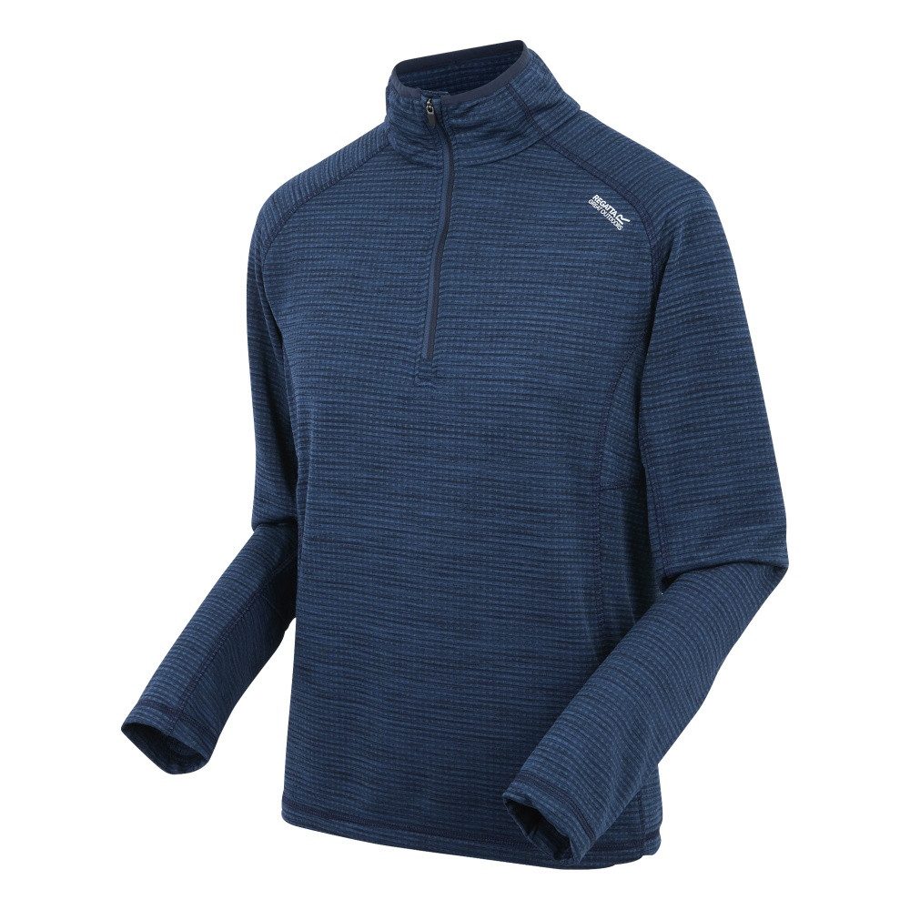 Regatta Langarmshirt Regatta Yonder II Fleece mit halblangem Reißverschluss für Herren – Bild 5 von 5
