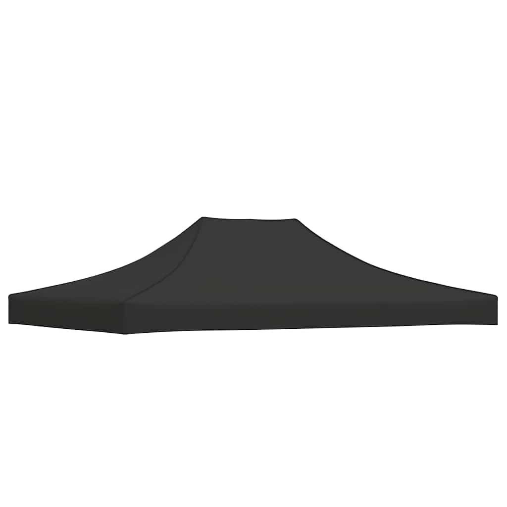 vidaXL Pavillon-Ersatzdach Partyzelt-Dach 4,5x3 m Schwarz 270 g/m², 430 x 290 cm