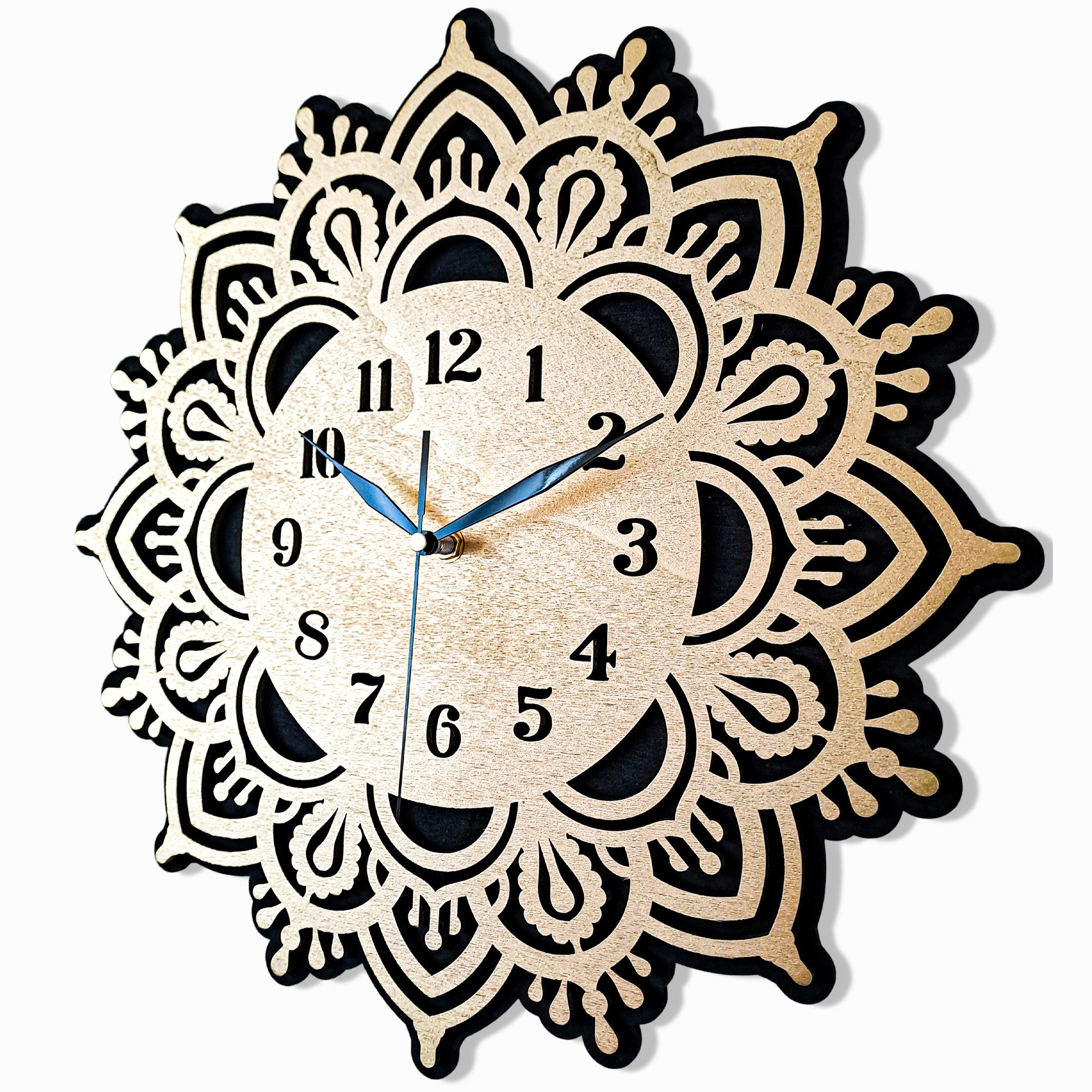 ORNAMENTI Wanduhr Grosse, modern, holz, hingucker günstig online kaufen