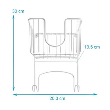 Intirilife Bügelbrett, Bügelbretthalter Wandmontage Bügeleisenhalter Halterung in Weiß