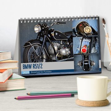 CALVENDO Wandkalender BMW R 51/2 (Tischkalender 2025 DIN A5 quer), CALVENDO Monatskalender