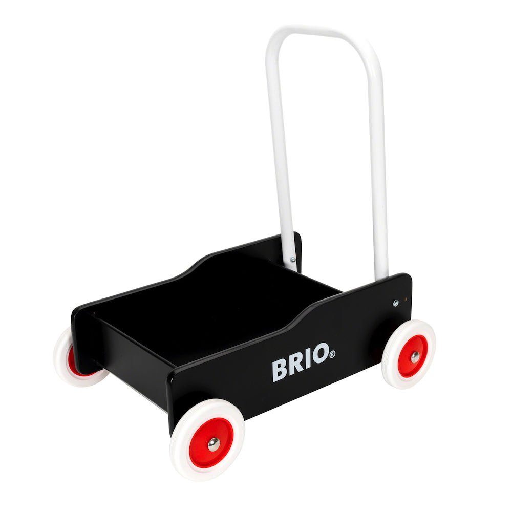 BRIO® Lauflernwagen Brio Babywelt Holz Lauflernwagen schwarz 31351