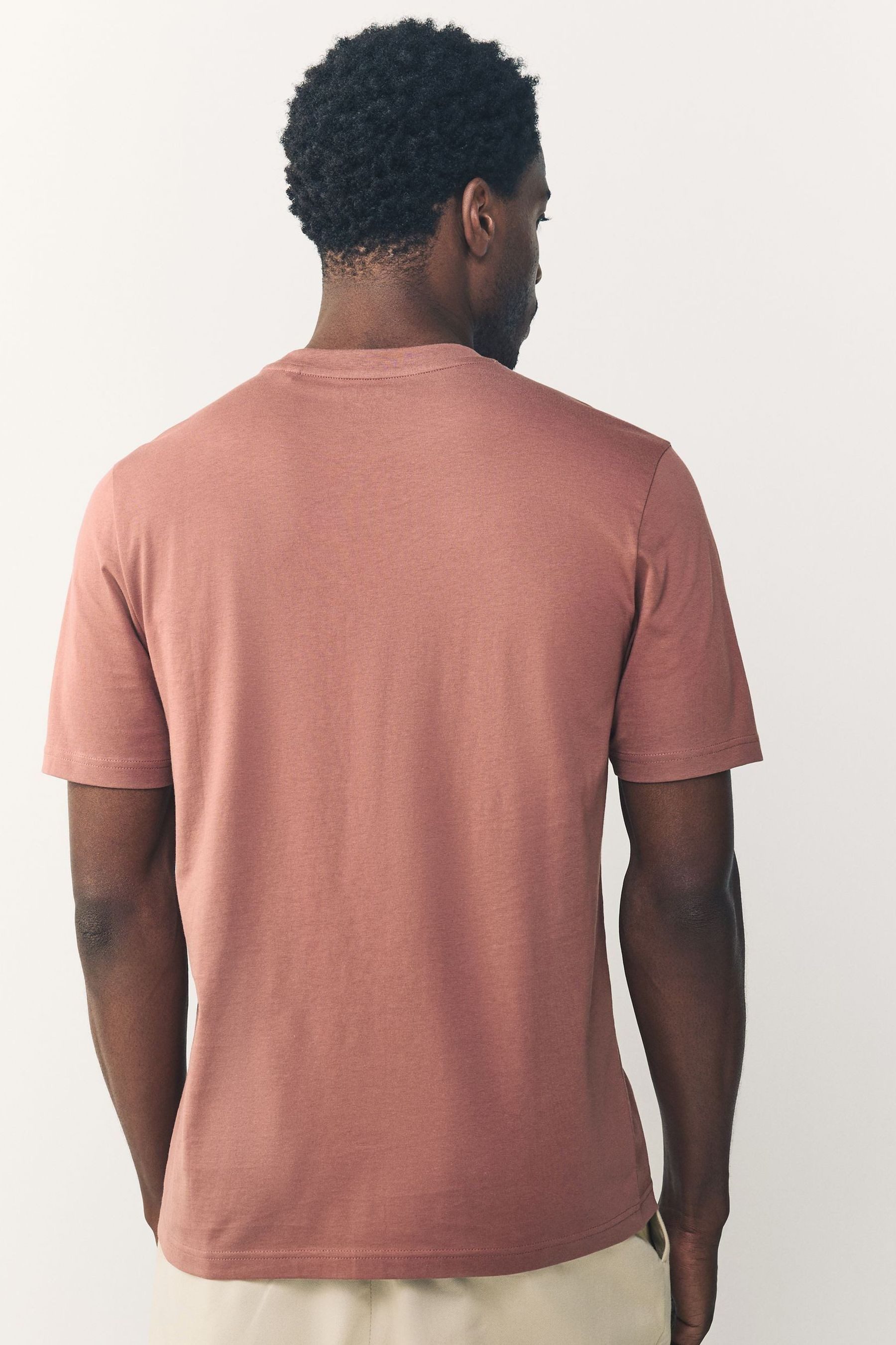 Next T-Shirt Essential Regular Fit Rundhals-T-Shirt günstig online kaufen