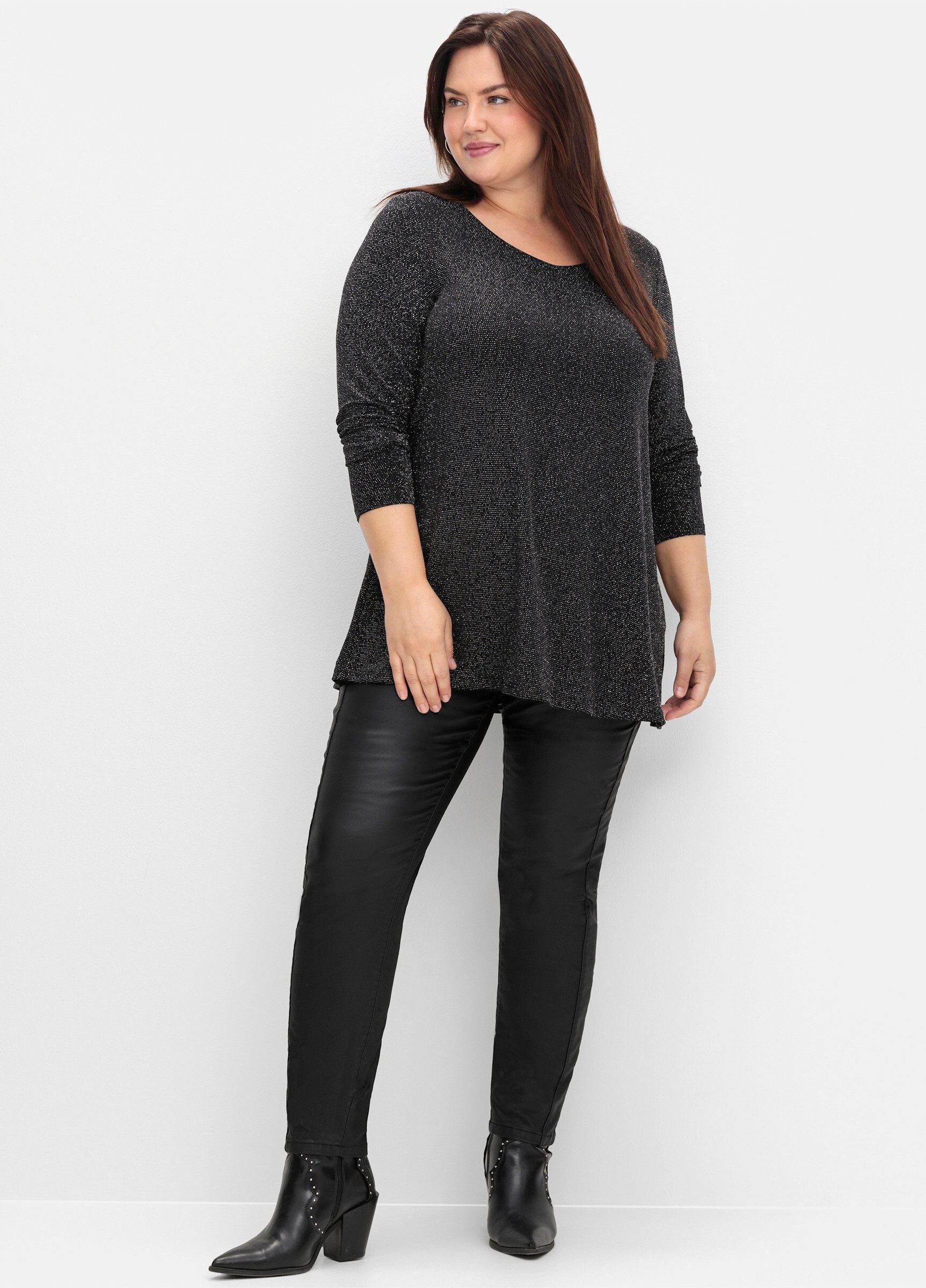 Sheego T-Shirt Longshirt günstig online kaufen