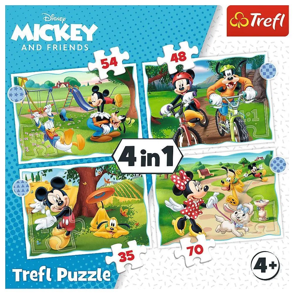Trefl Puzzle 4 in 1 Puzzle günstig online kaufen