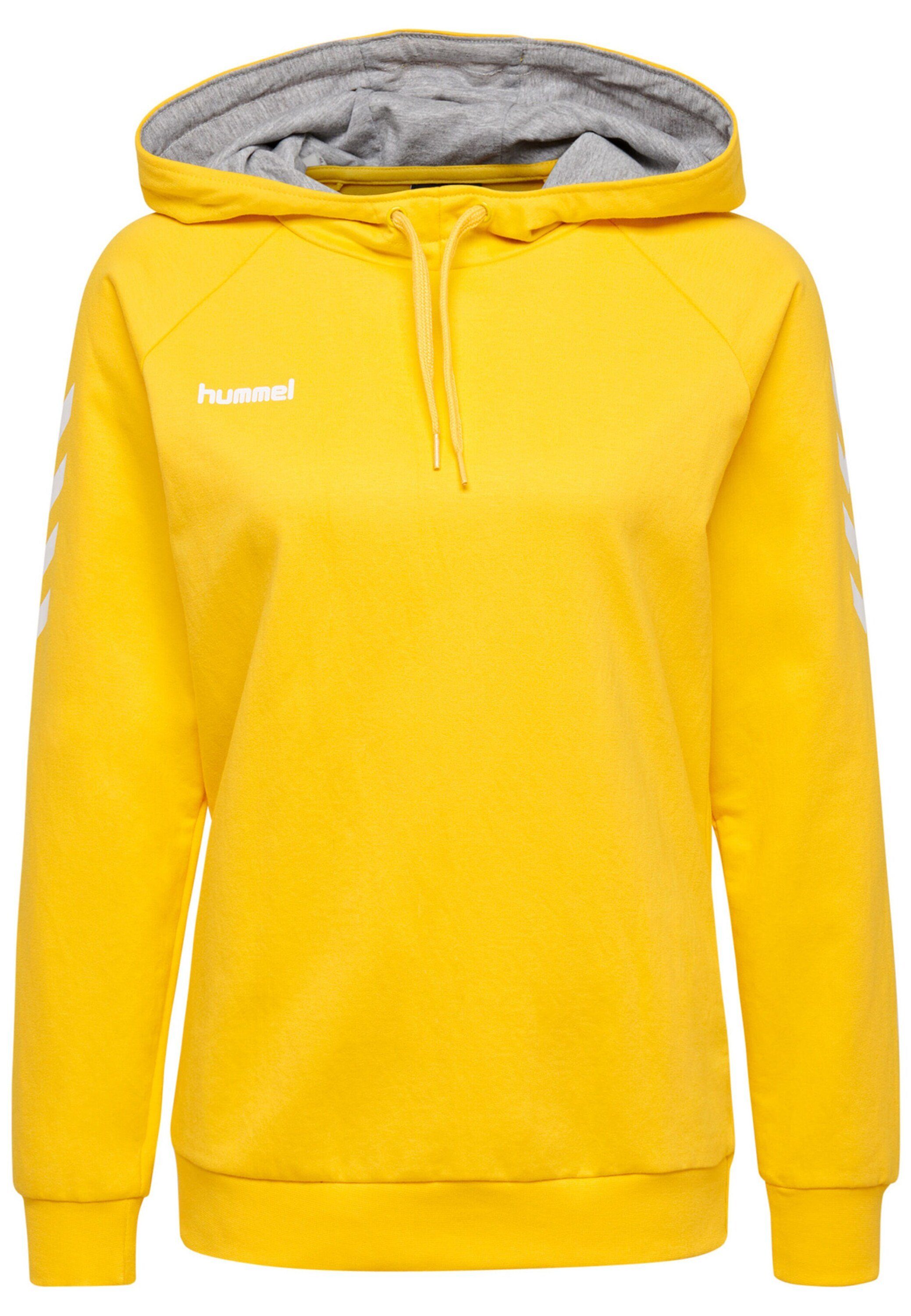 hummel Sweatshirt Gelb Plain/ohne (1-tlg) Details