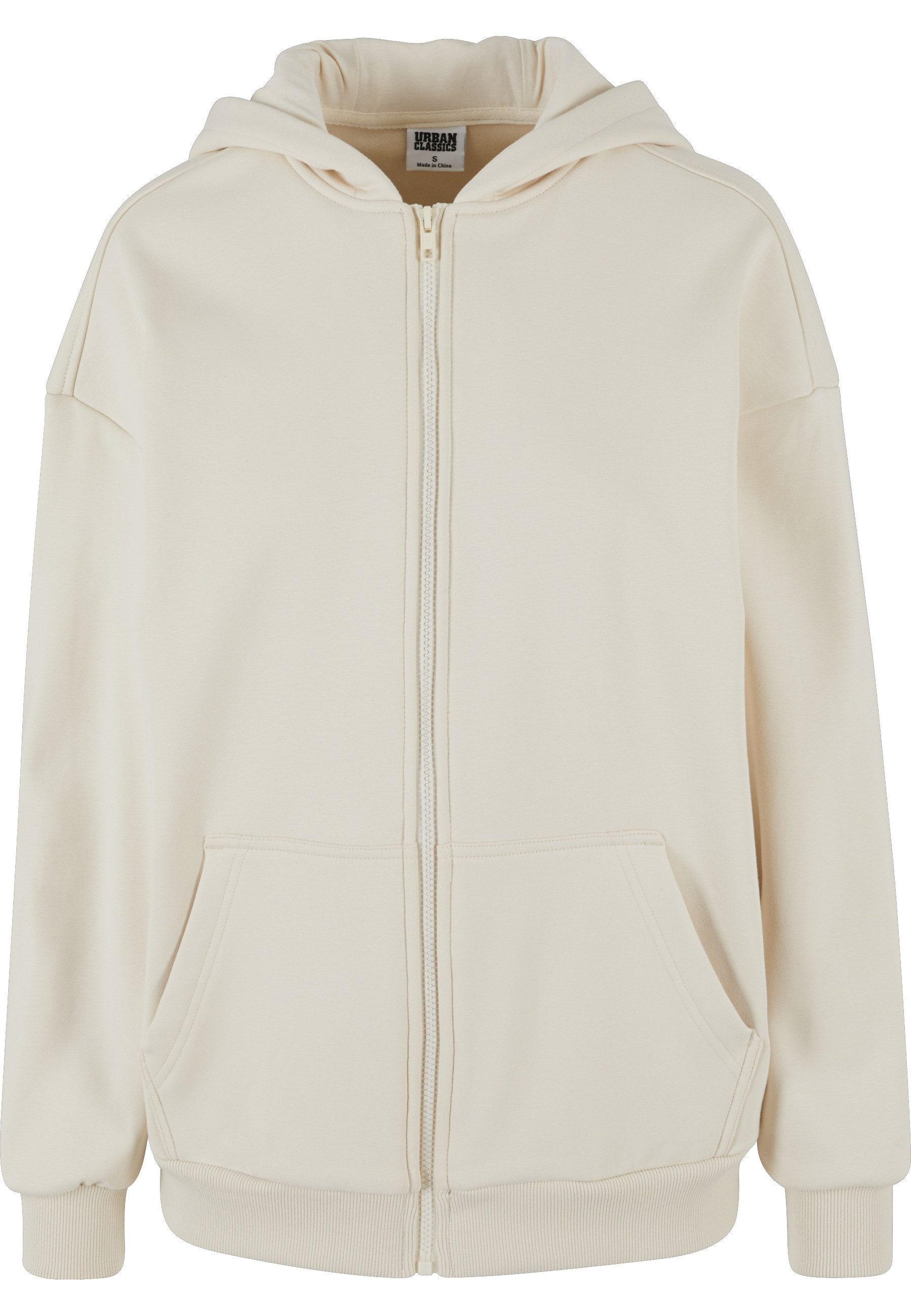 URBAN CLASSICS Sweatjacke Urban Classics Damen Ladies Cozy Oversized Zip Ho günstig online kaufen