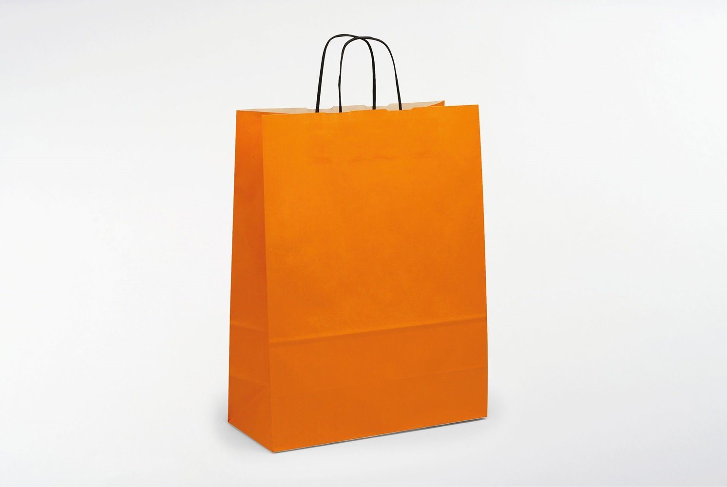 Papiertaschen toptwist® VP orange Einkaufsbeutel - 50 32x14x42cm VP