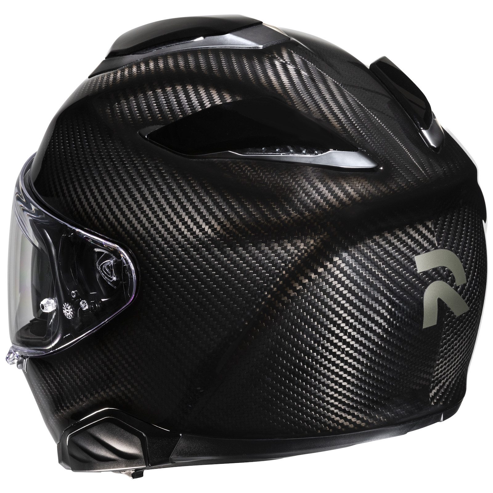 HJC Motorradhelm HJC RPHA 71 Carbon Solid Schwarz Integralhelm