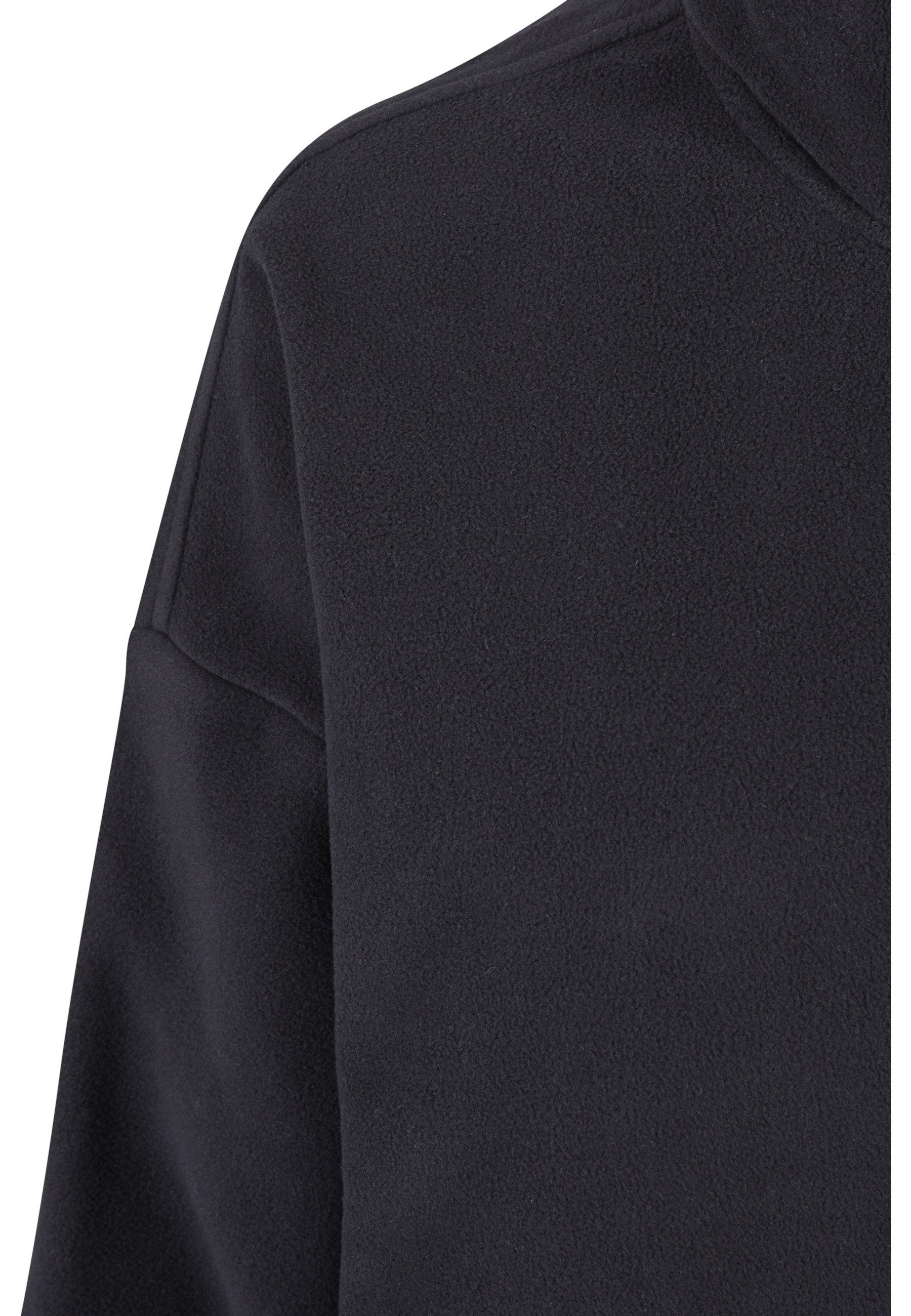 URBAN CLASSICS Sweater Urban Classics Damen Ladies Polar Fleece Troyer