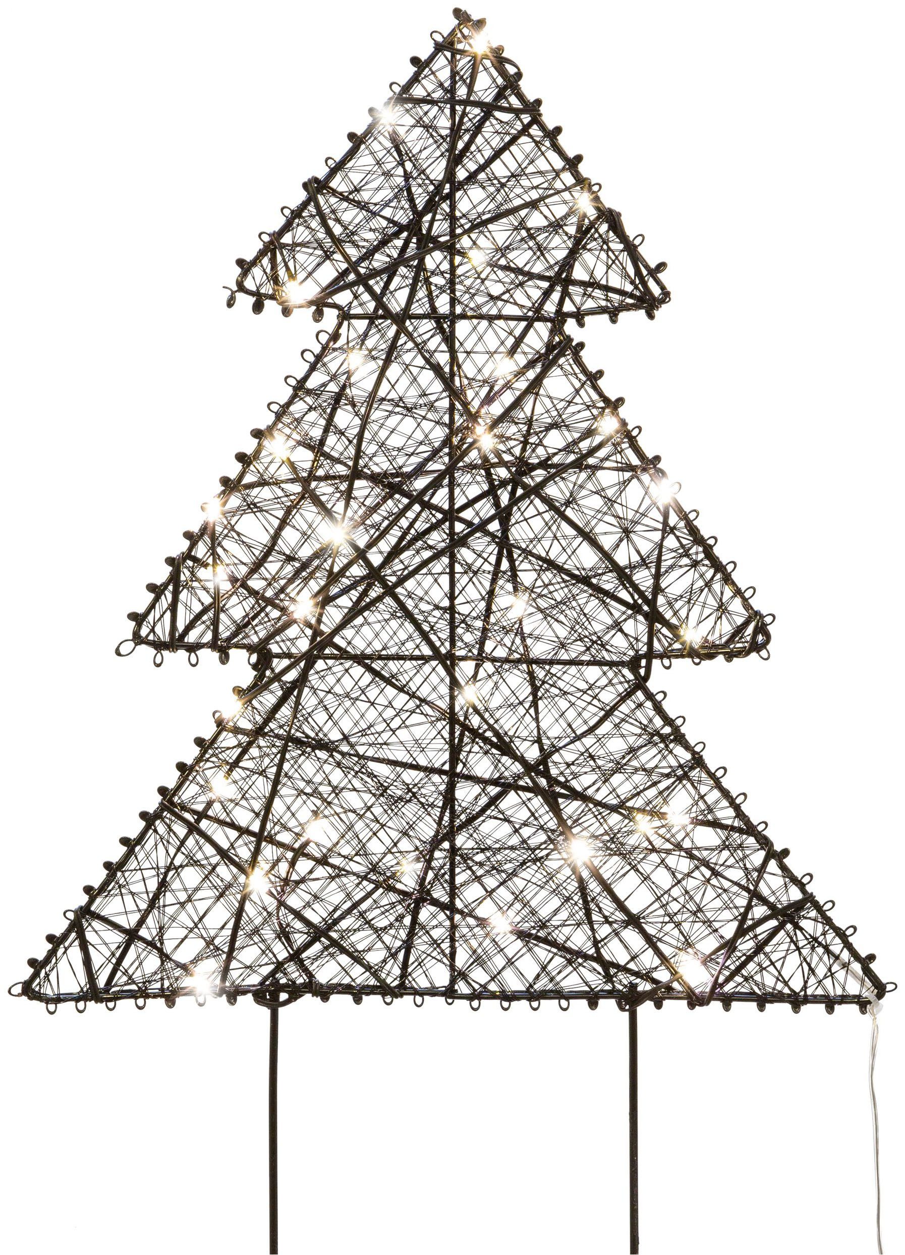 Creativ home LED-Dekofigur Steckfigur Baum (1 St), mit LED-Beleuchtung