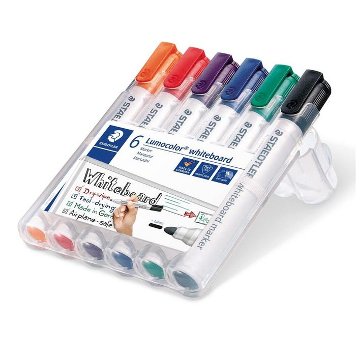 STAEDTLER Whiteboard Marker Lumocolor® 351 WP6 – 6