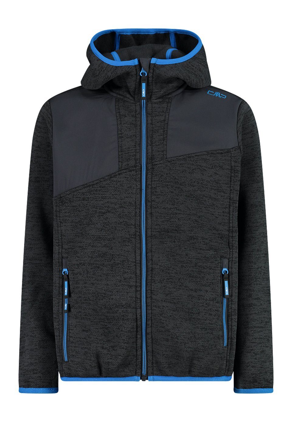 CMP Giacca Knit-tech Bambini | Giacca Unisex | Design Coreano | Manica Lunga - Foto 11