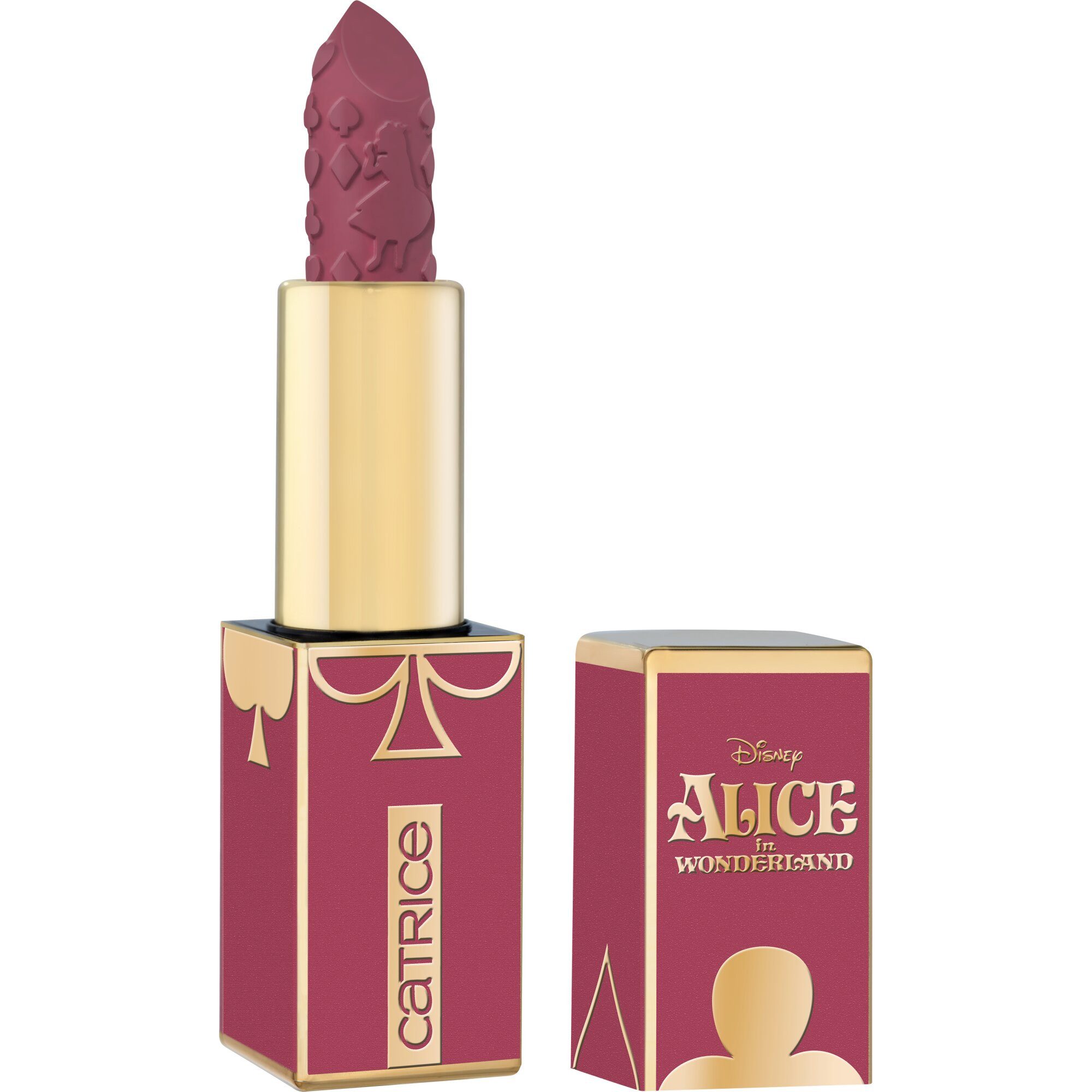 Catrice Lippenstift Disney Alice in Wonderland Semi-Matte Lipstick, 3-tlg.