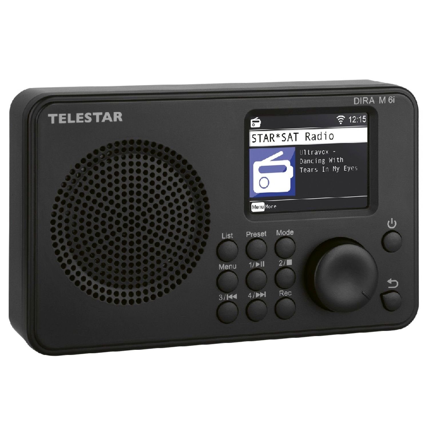 TELESTAR DIRA M 6i hybrid DAB+/FM App, (DAB) Steuerung Bluetooth (DAB+, W, WiFi, per Multifunktionsradio) Musikplayer, Radio Digitalradio Internetradio 4 RDS, USB Internetradio, UKW, kompaktes