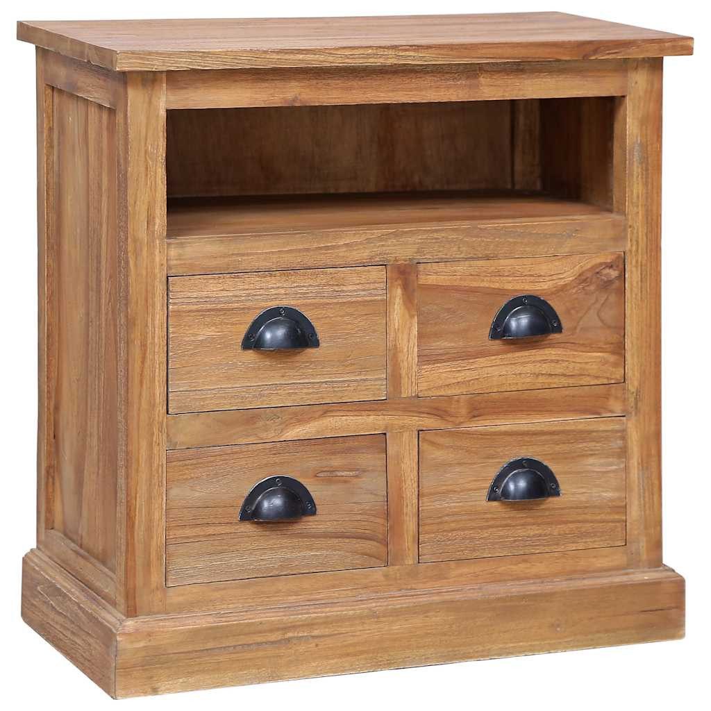 vidaXL Beistellschrank Beistellschrank 60 x 30 x 60 cm Massivholz (1-St)