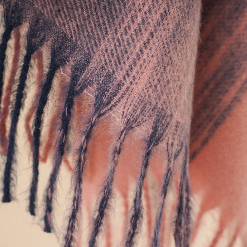 XDeer XXL-Schal Damen Schal,XXL Schal,Poncho in kuscheliger mit kleinen Fra günstig online kaufen