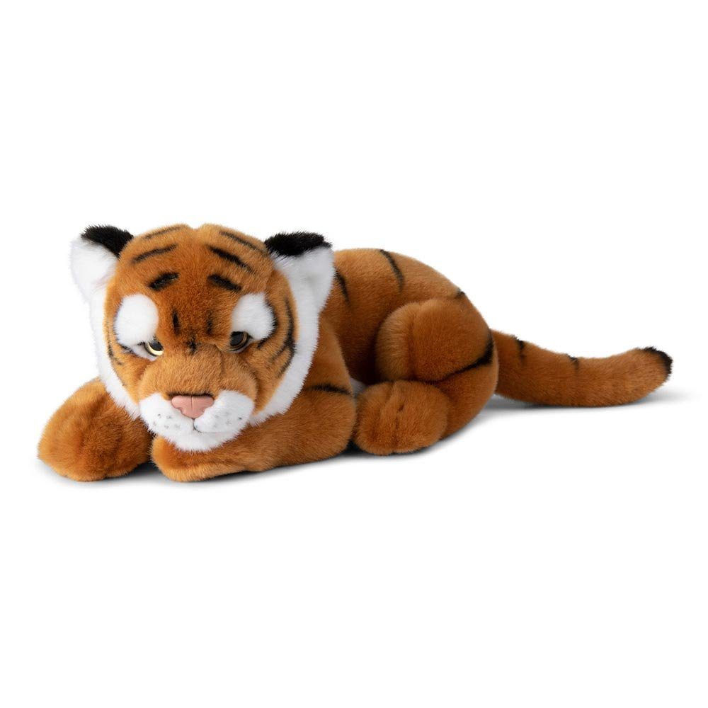 WWF Kuscheltier Plüschtier - Tiger (liegend, 30cm)