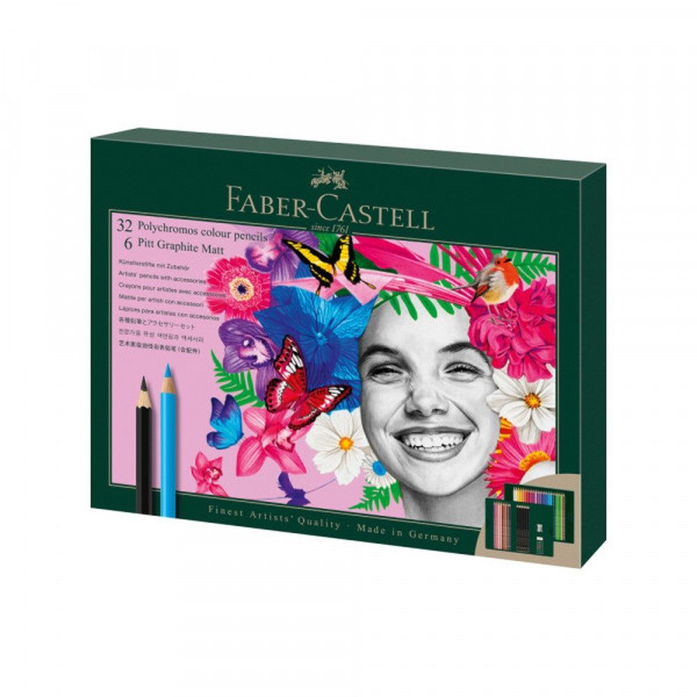 Faber-Castell Polychromos FABER-CASTELL Polychromos & Pitt Graphite Matt 40er