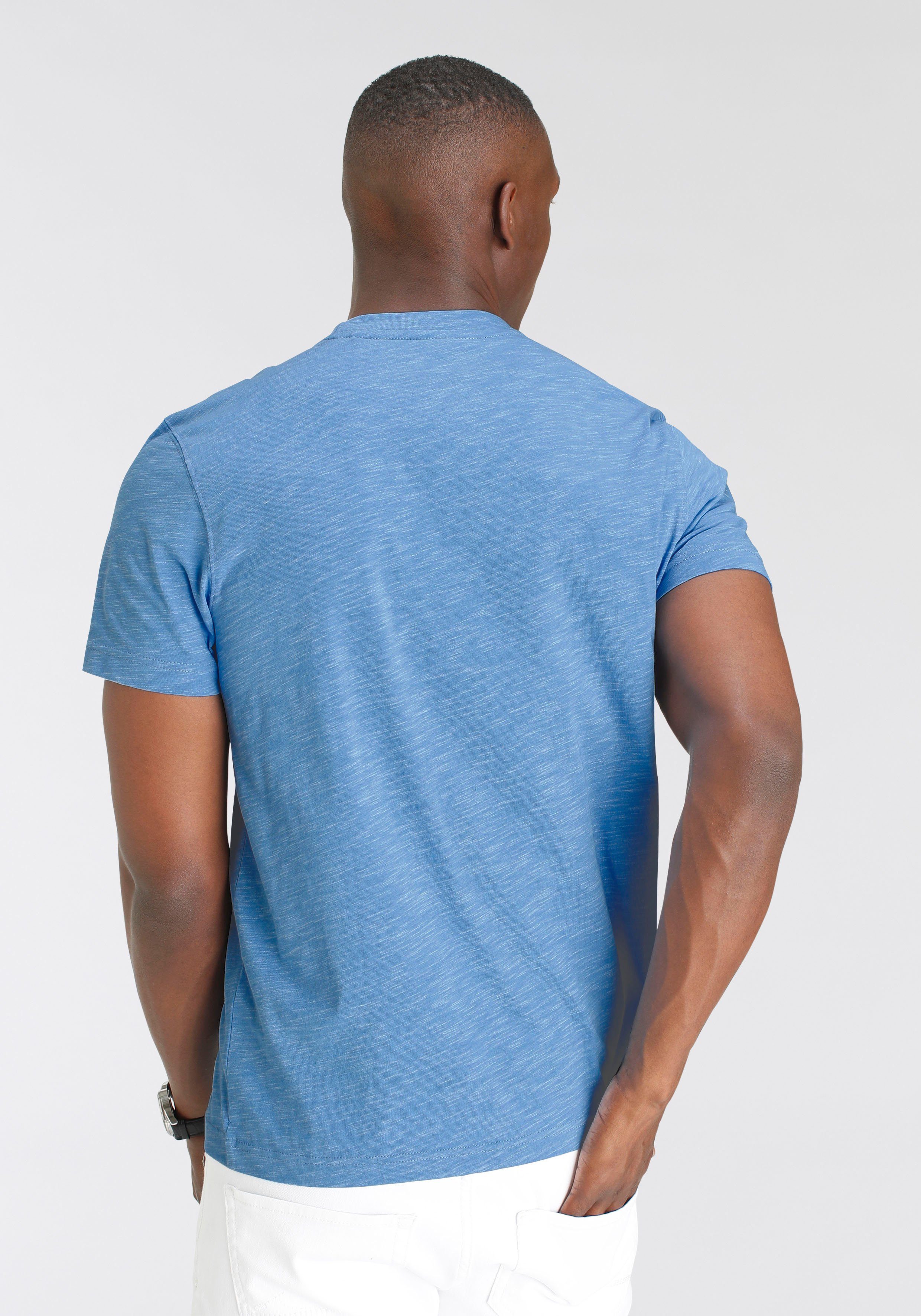 DELMAO T-Shirt Kurzarm, bedruckt, Rundhals, aus günstig online kaufen