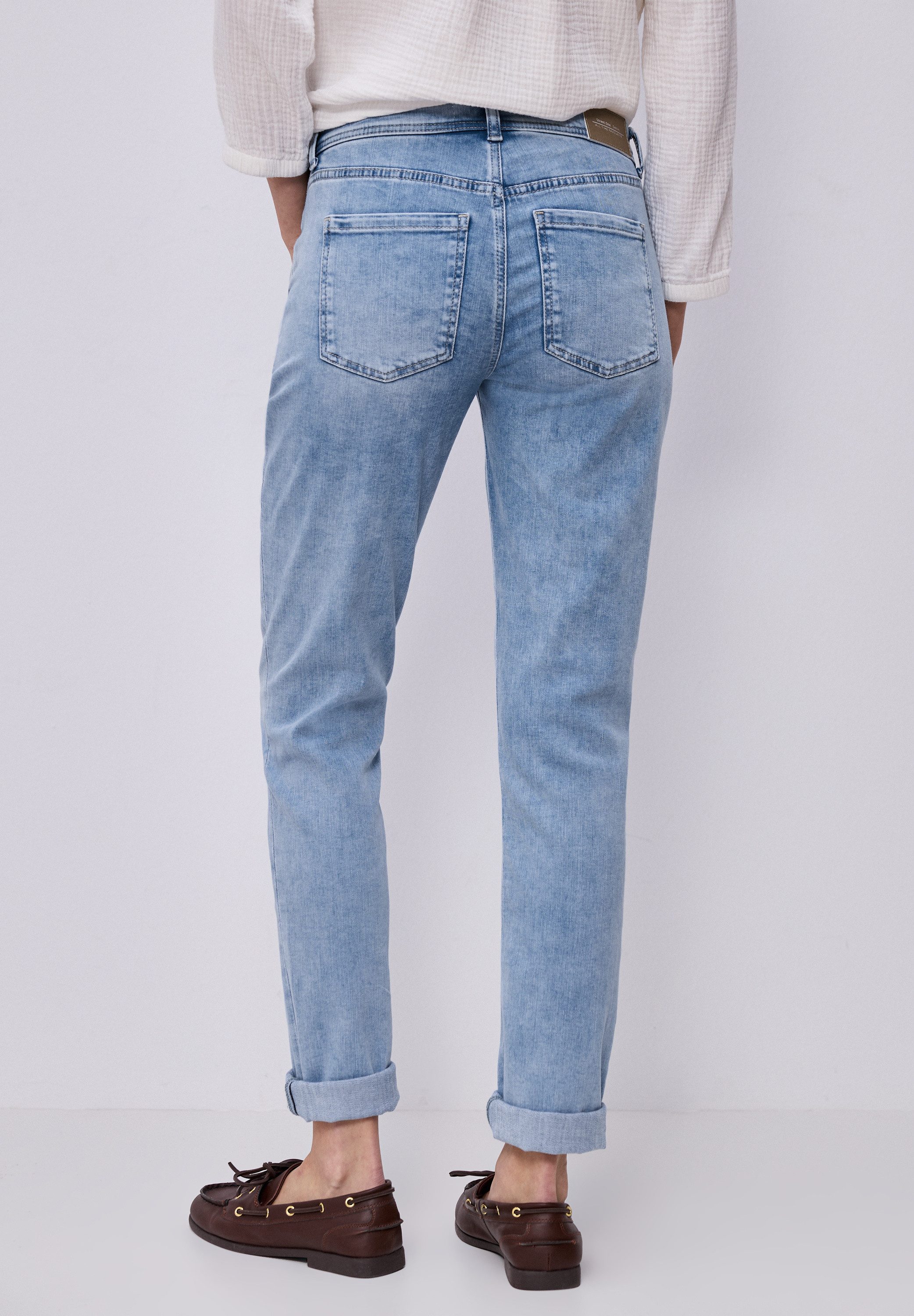 STREET ONE Comfort-fit-Jeans im Denim Look