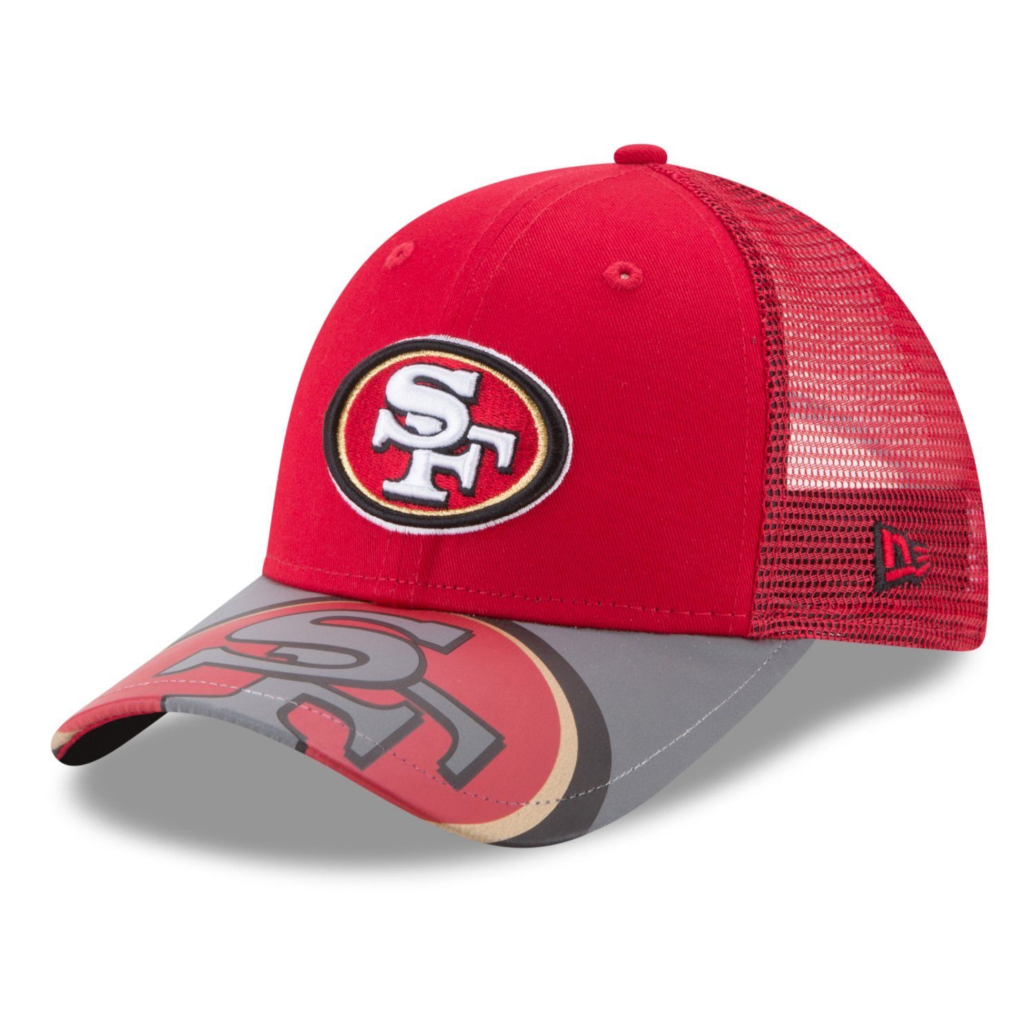 New Era Baseball Cap Trucker REFLECT NFL Teams San Francisco 49ers