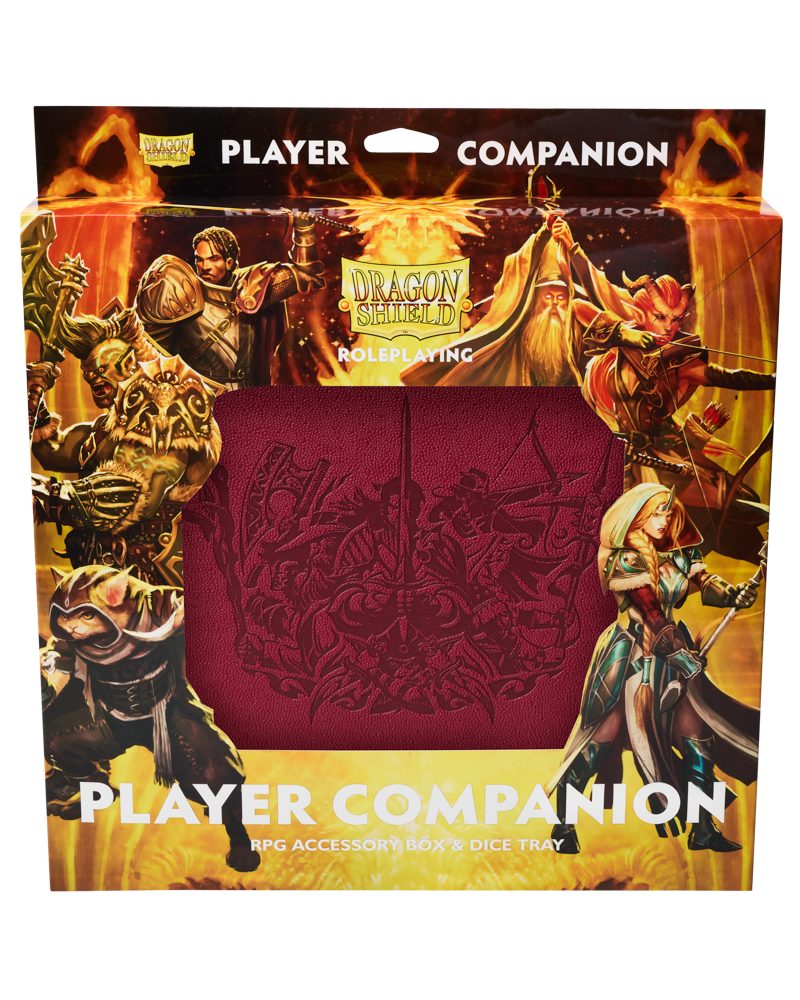 Arcane Tinmen Sammelkarte RPG Player Companion - Blood Red
