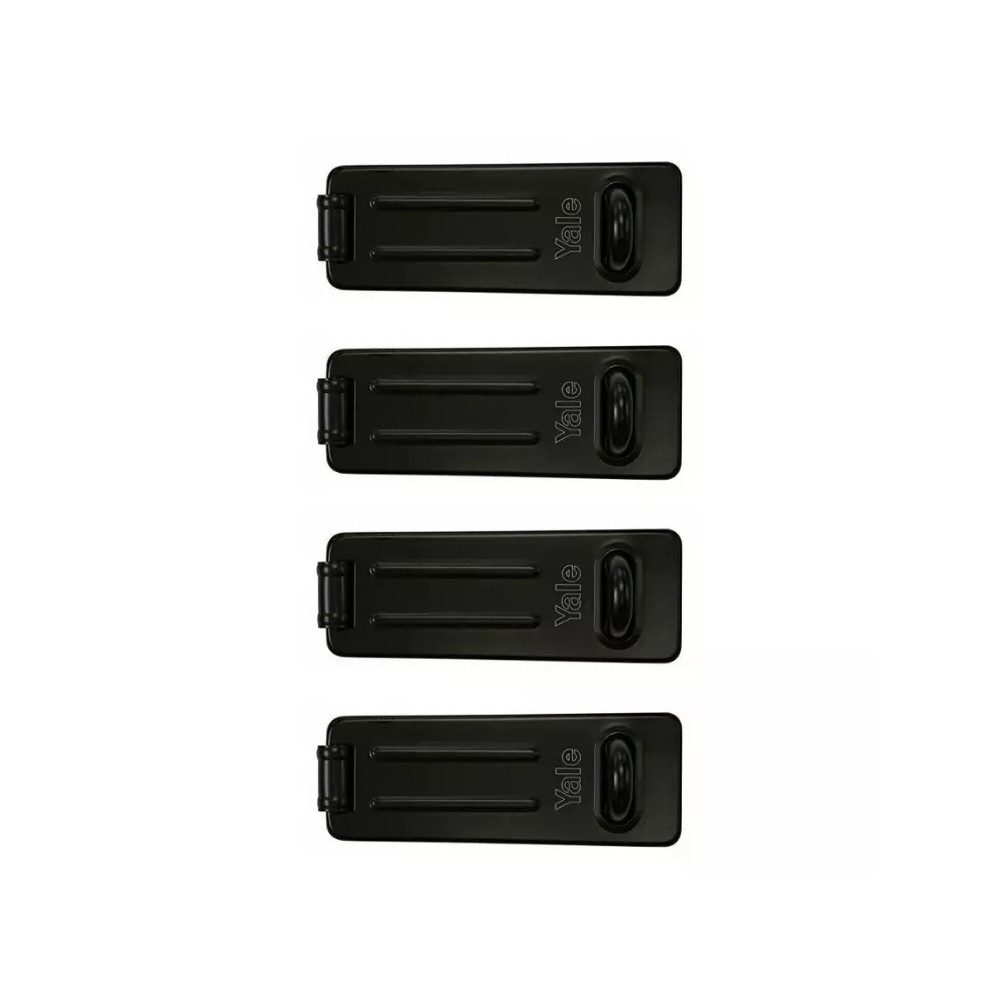 Yale Türriegel Überfalle Abschließbar Türriegel [4ER], (4-tlg), Riegel Sicherheitsüberfalle Vorhangschloss