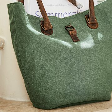 Mirabeau Handtasche Tasche Ambre grün/braun