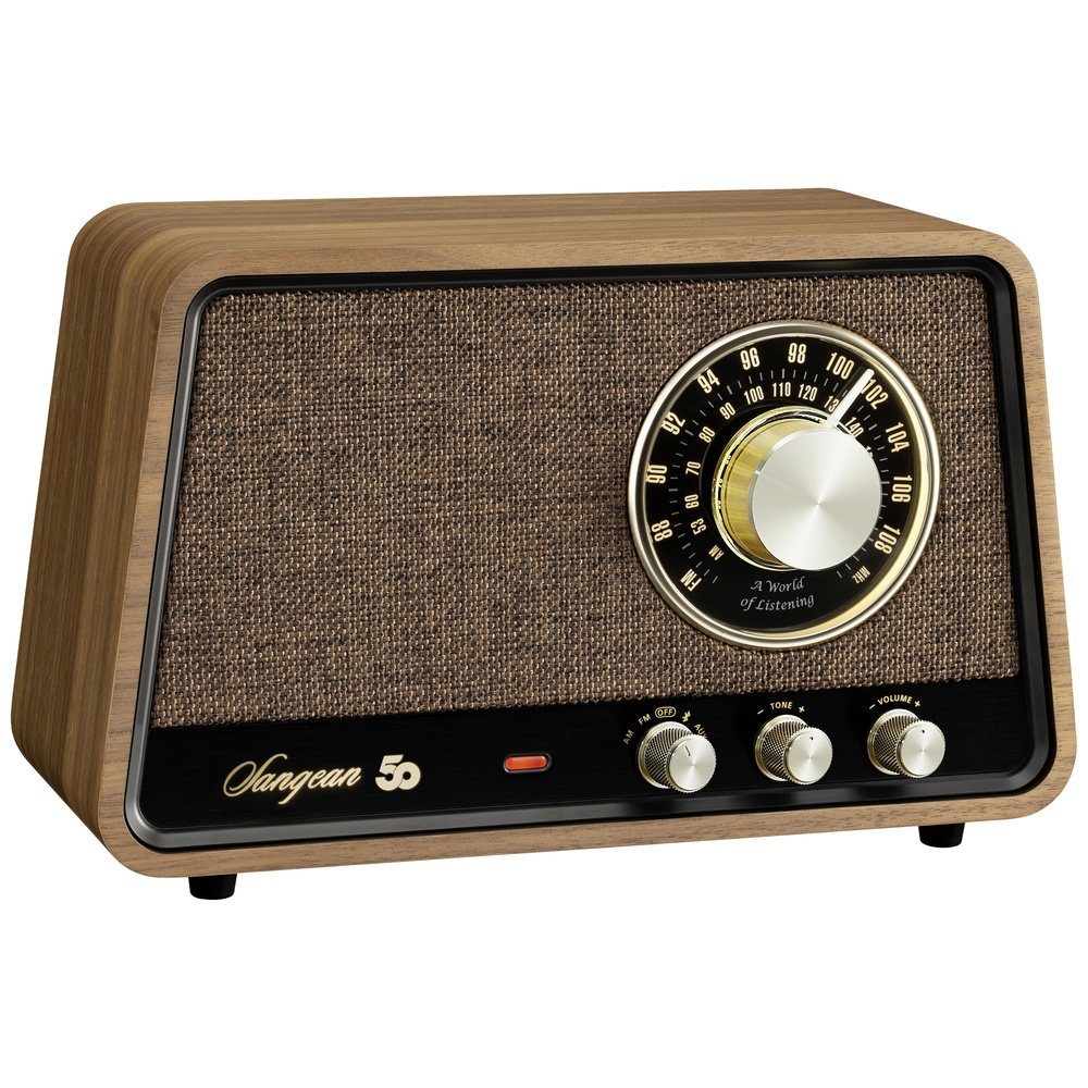 FM Radio AM, WR-101 Tischradio Bluetooth®, Cabinet AU Sangean Wooden Premium Sangean