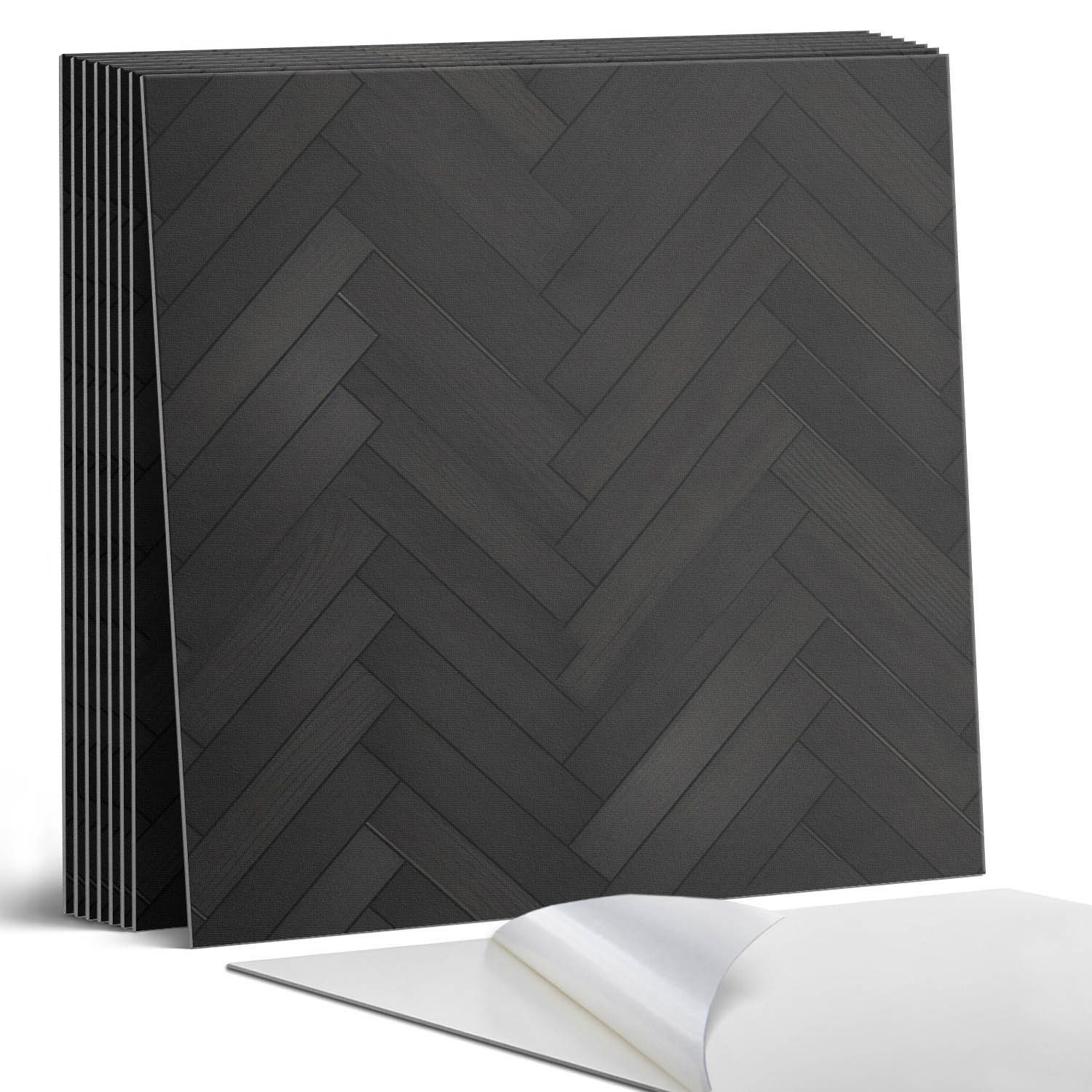 Coloray Vinylfliesen Selbstklebende Bodenfliesen aus Vinyl, Selbstklebende PVC-Fliesen