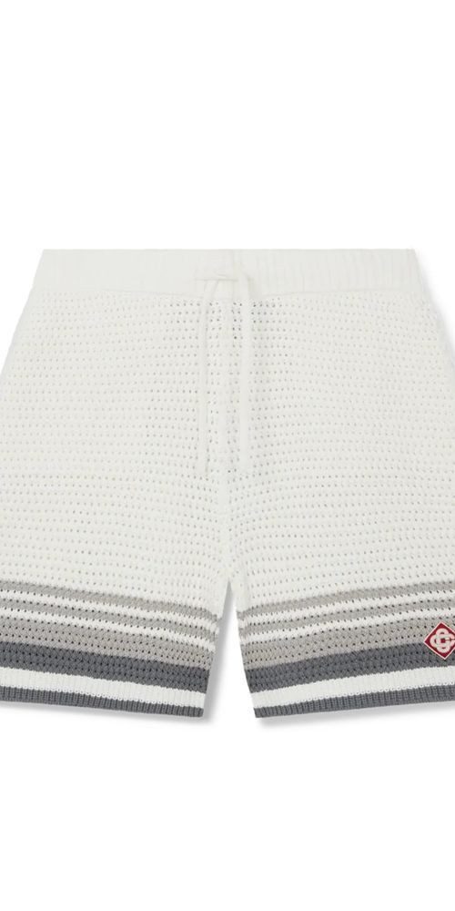 Casablanca Shorts Casablanca Tennis Crochet Shorts L