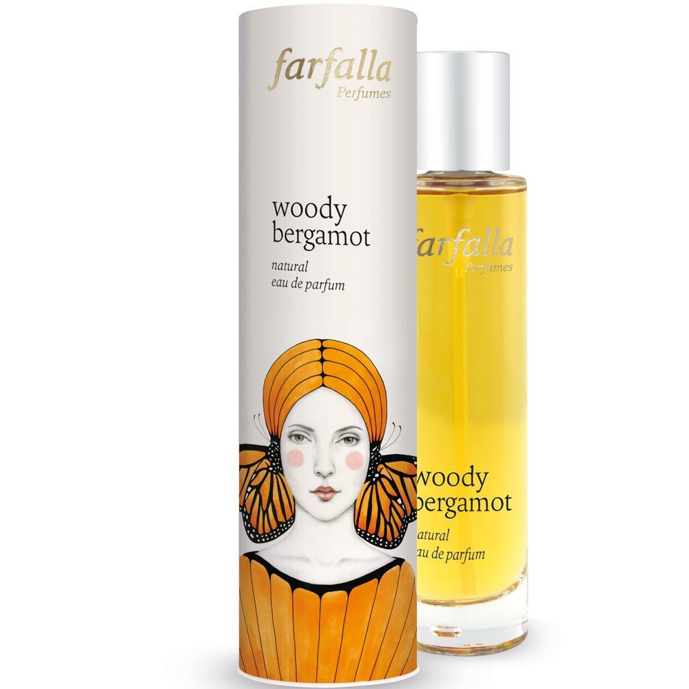 Parfum de Eau bergamot natural, Essentials 50 AG ml woody Farfalla