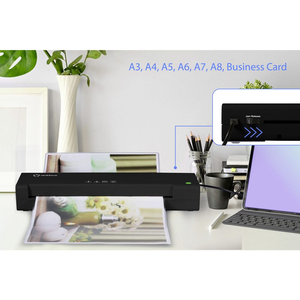 Renkforce Laminiergerät Renkforce Laminiergerät RF-LM-STL303 RF-6697032 DIN A3, DIN A4, Visite