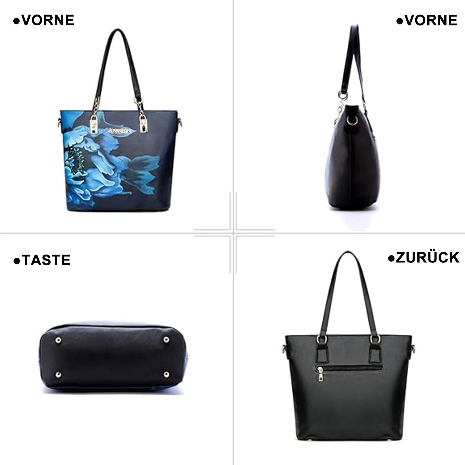 REDOM Henkeltasche Umhängetasche Handtasche Tragetasche Aktentasche günstig online kaufen