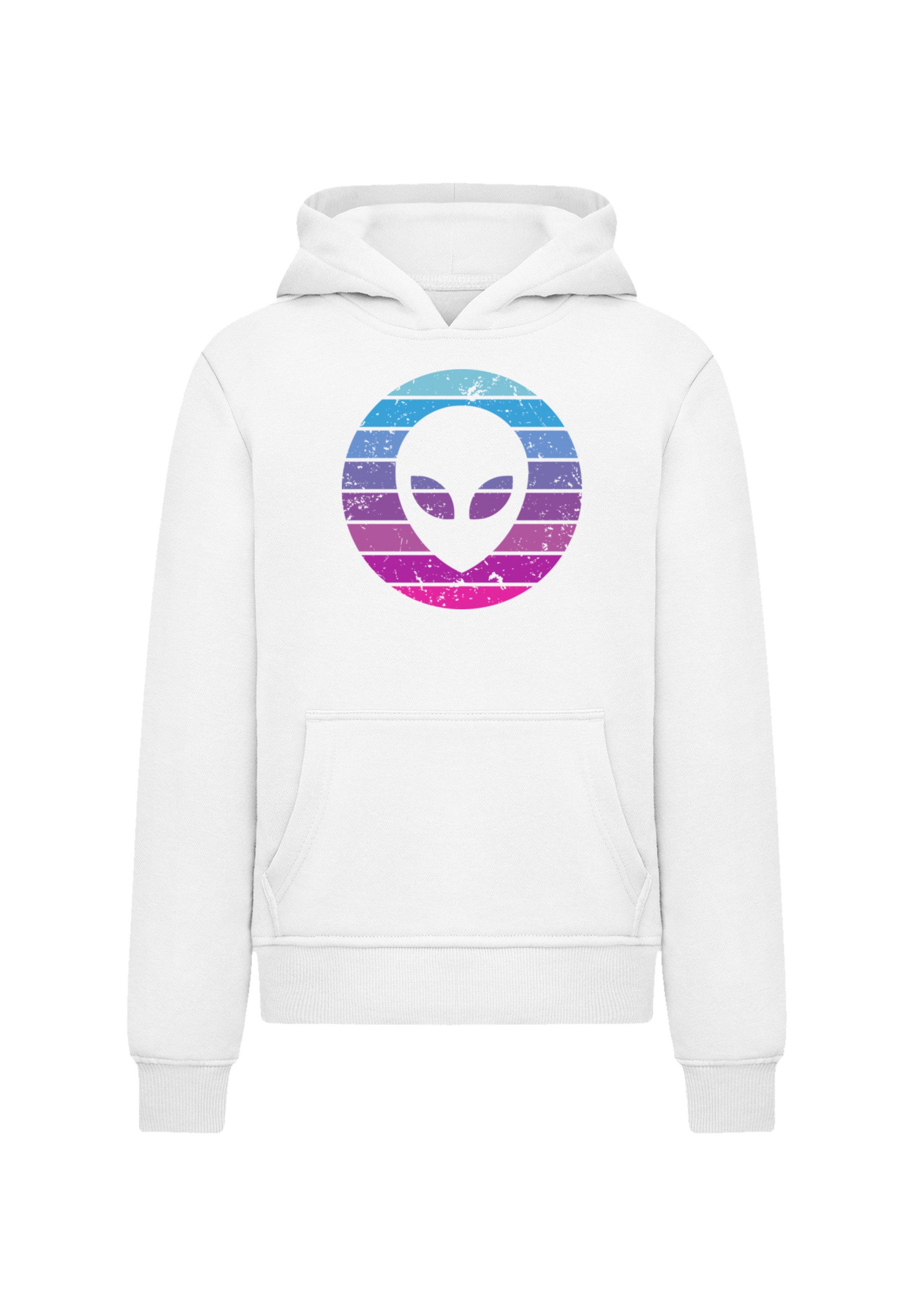 F4NT4STIC Kapuzenpullover Alien Kopf Premium Qualität