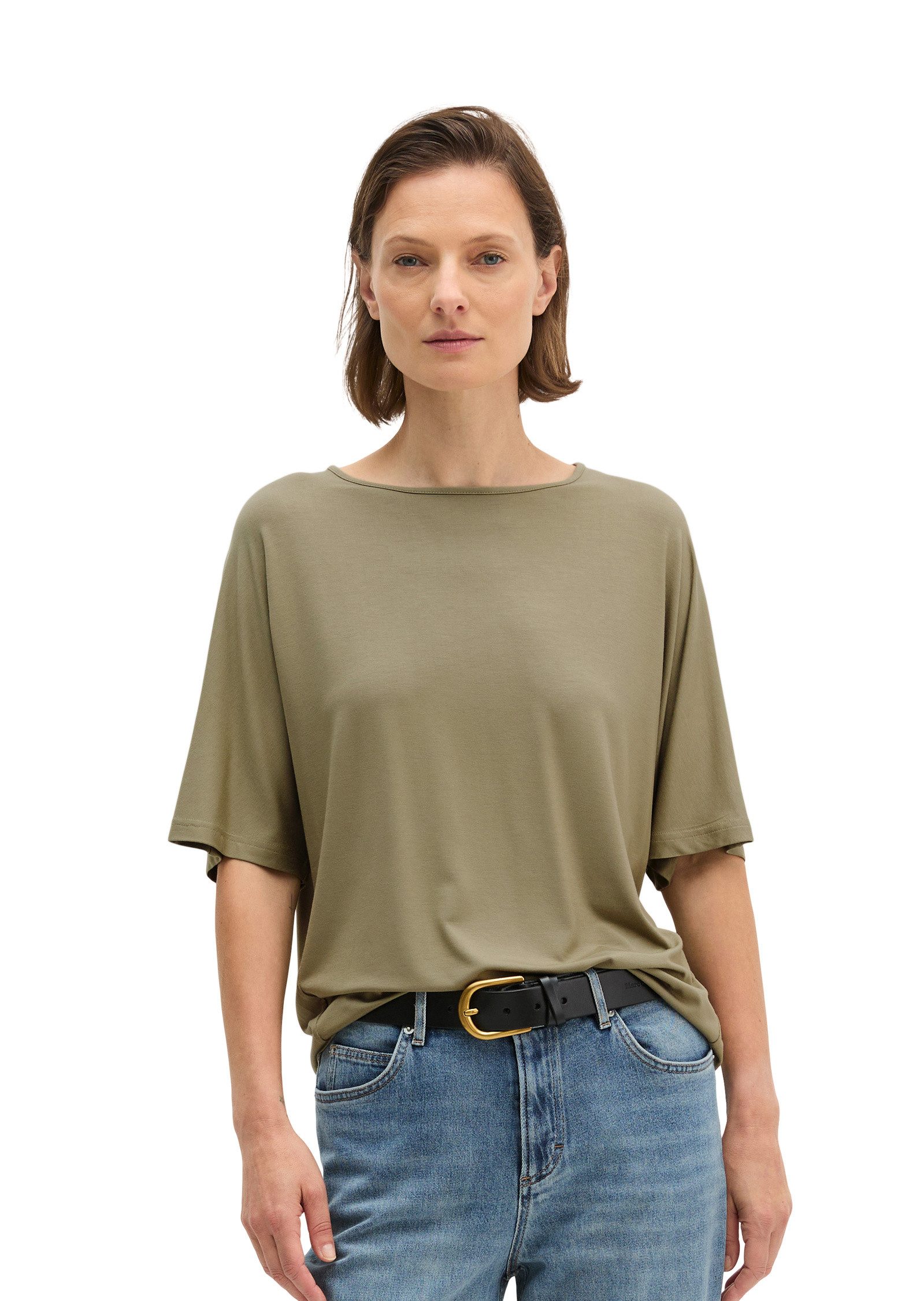 Marc O'Polo T-Shirt aus Viskose-Stretch-Jersey