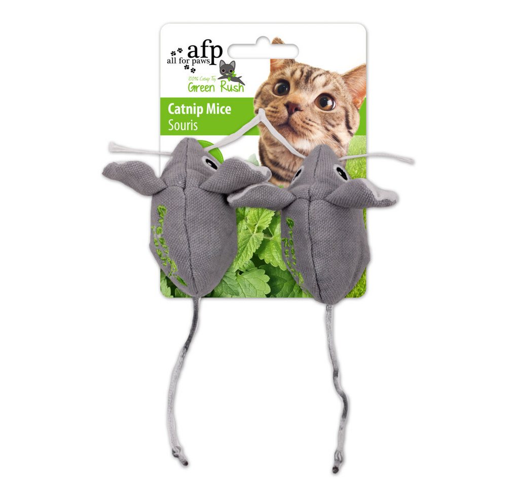 Thumbnail - all for paws Tierkuscheltier AFP Green Rush - Catnip Mice