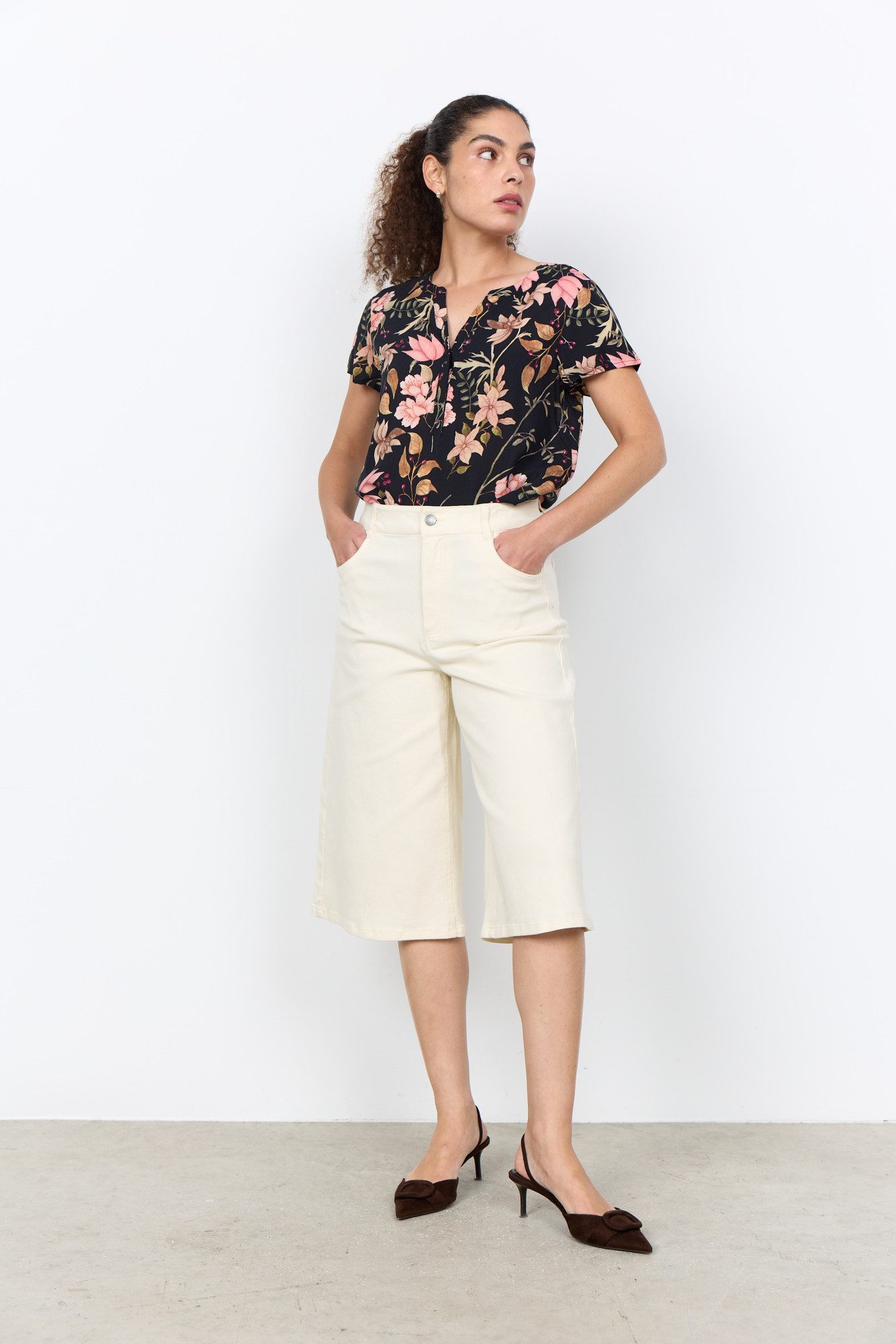 soyaconcept Shirtbluse SC-GRACE 1 Viskose, geblümt