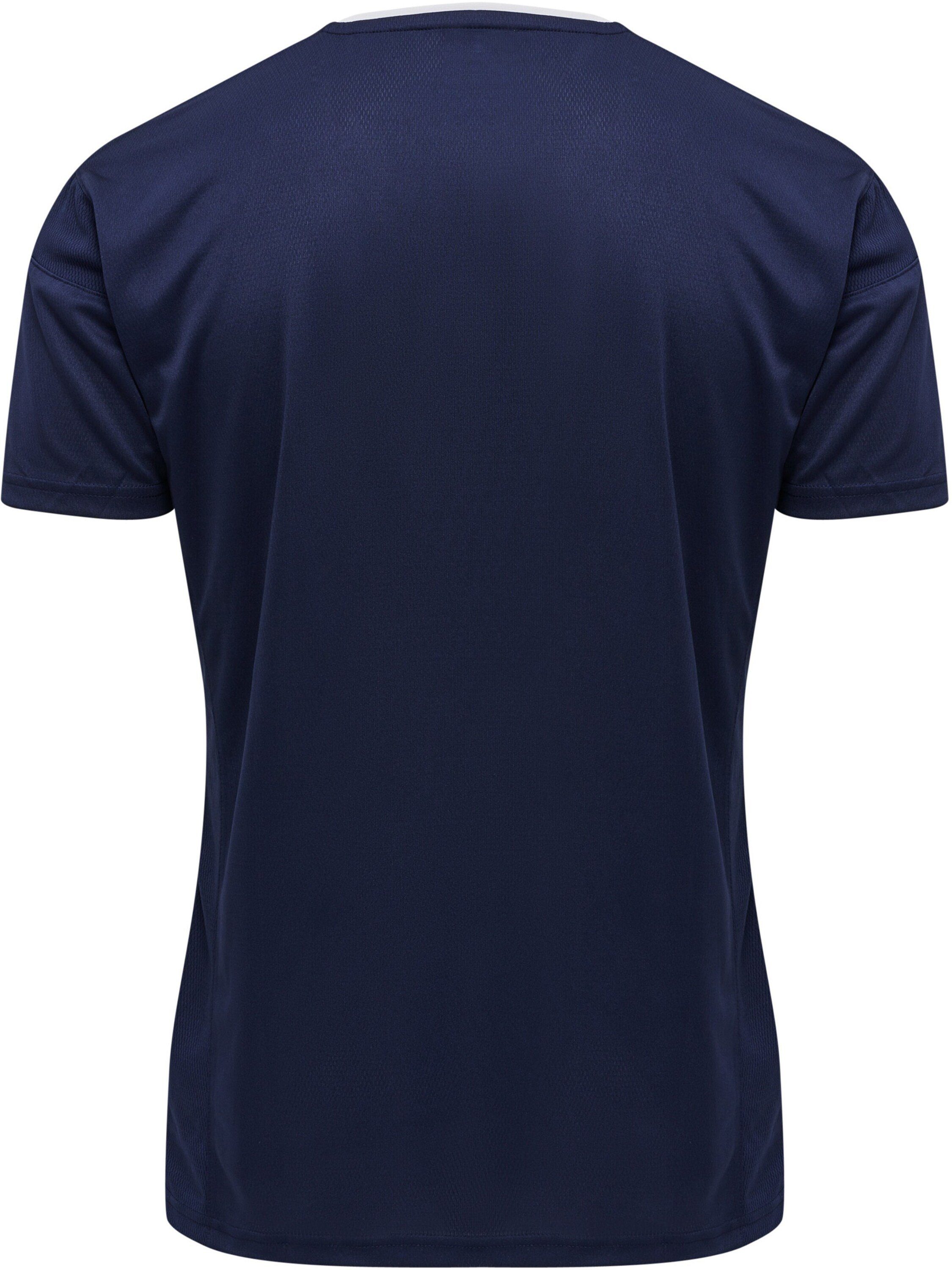 blau T-Shirt hummel (1-tlg)