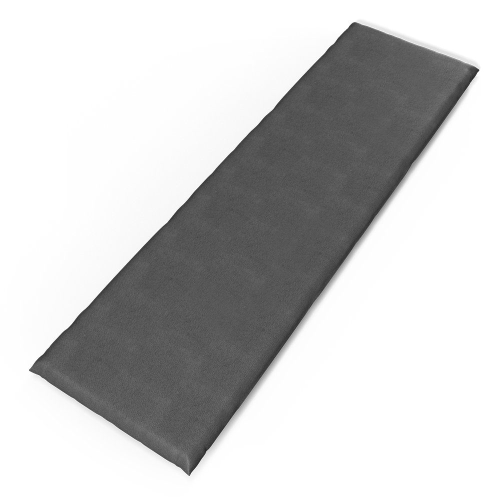Vicco Bankauflage, Anthrazit, 140 cm, (1 günstig online kaufen