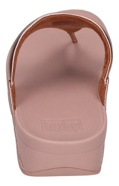Fitflop Lulu Leather Zehentrenner Rose Gold