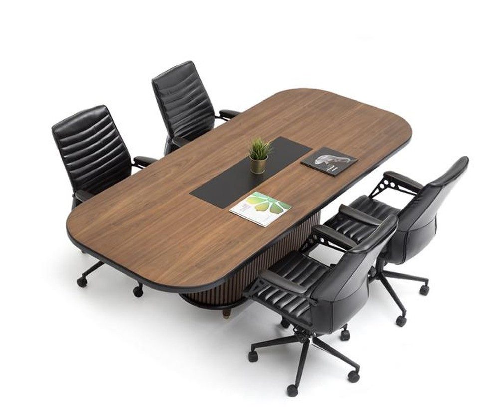 Xlmoebel Konferenztisch Hochwertiger moderner Meeting Tisch für Büro und Teamarbeit, Made in Europa