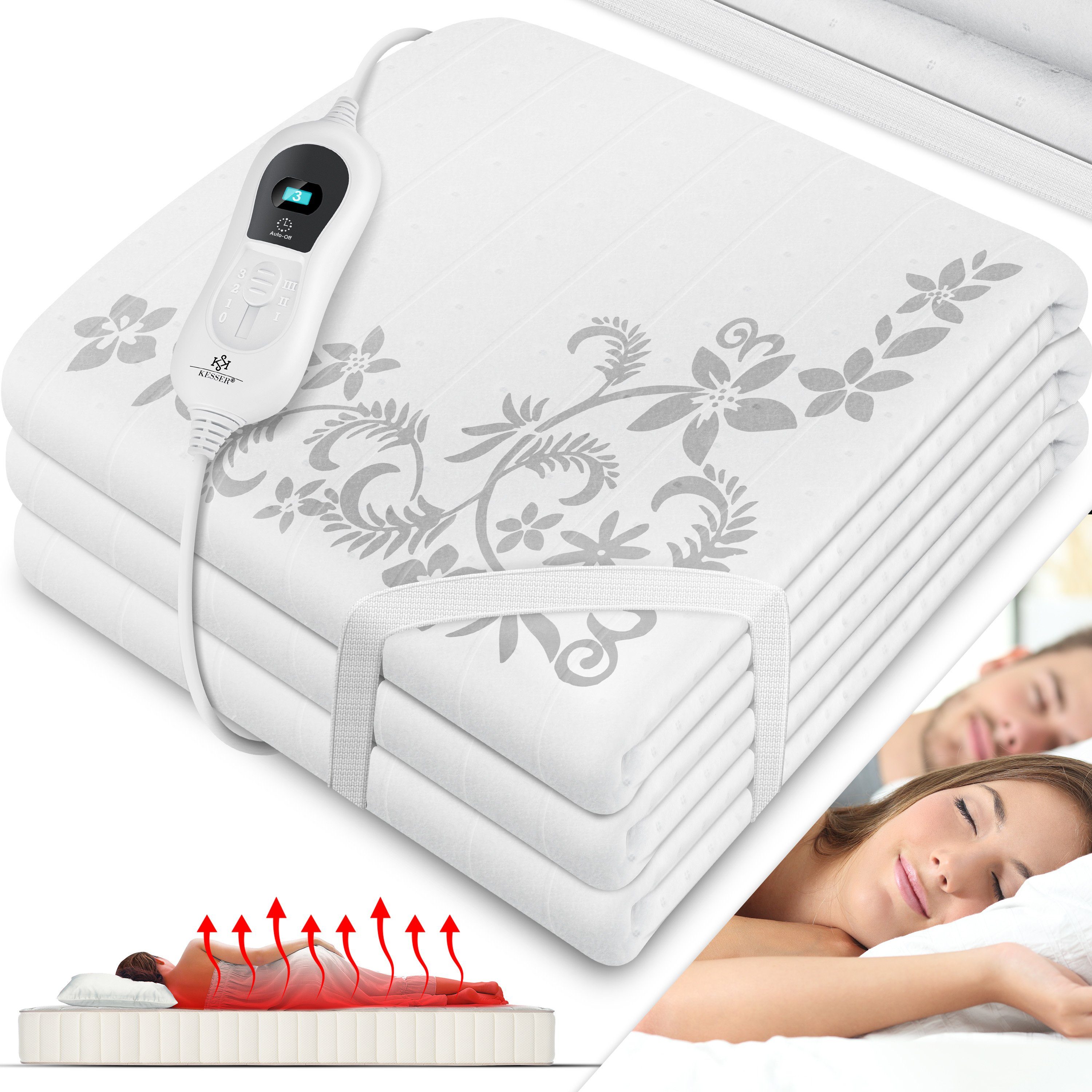Heizdecke Elektrische Wärmedecke Wärme Heizung Wärmebett Bett